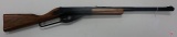 Daisy model 95B steel air rifle BB gun, lot no. 4B01412, with Daisy Golden Bullseye BB ammo