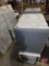 (2) 2 drawer metal filing cabinets with cushioned top, (1) 3 drawer metal filing cabinet, and other