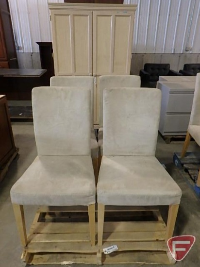 (4) upholstered office/waiting/dining room chairs