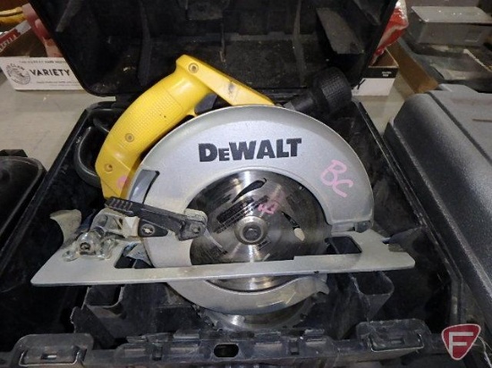 DeWalt DW364 7-1/4" circular saw, 15amp with case