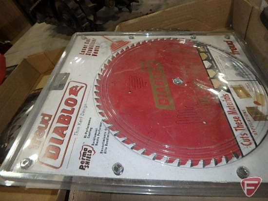 10" table saw blades one is Diablo