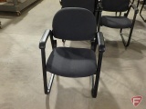 (4) upholstered office/reception chairs