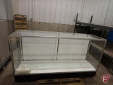 Glass display cabinet