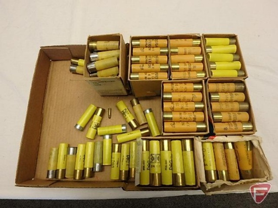 20 gauge ammo approx. (215) rounds, #2, #4, #6, #7 1/2, #8