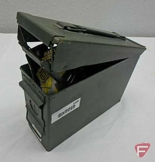 HKS 940 magazine speed loader for 9mm & .40 in .30 cal ammo box