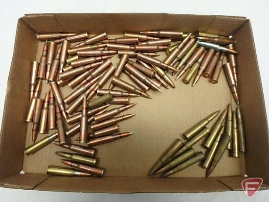 7.62x54R ammo approx. (80) rounds, .303 British ammo (11) rounds