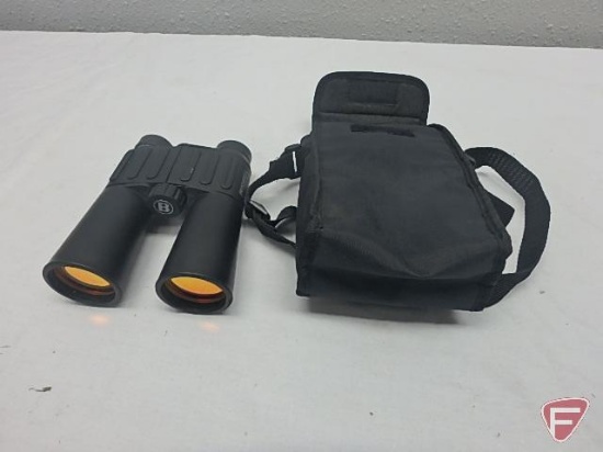 Bushnell 10x42 binoculars with case