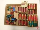 12 gauge ammo approx. (310) rounds, BB, 00, #1,#2, #4, #6, #8, slugs