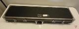 Gander Mountain GS gun case, aluminum, double layer, lockable with key and combination, 52x14x6in
