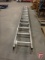 Werner aluminum extension ladder, 16' not extended