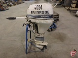 1998 Evinrude 9.9hp outboard boat motor, 4 stroke, sn G04519431