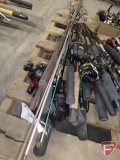 Approx. (18) fishing rods, some with reels