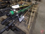 Approx. (20) fishing rods and reels