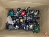 Assorted push button reels