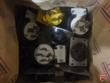 Assorted heavy duty cord plugs and receptacles