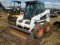 Bobcat 763 diesel skid loader, Advantage Series with cab enclosure, hand controls