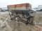 Hi-Way Stainless Steel salt spreader with Gas Motor and Stand