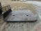 8' steel flatbed with headache rack, fits dually, came off of Ford