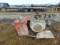 CLIPPER S14D WALKING CONCRETE SAW WITH WISCONSIN GAS ENG RUNS