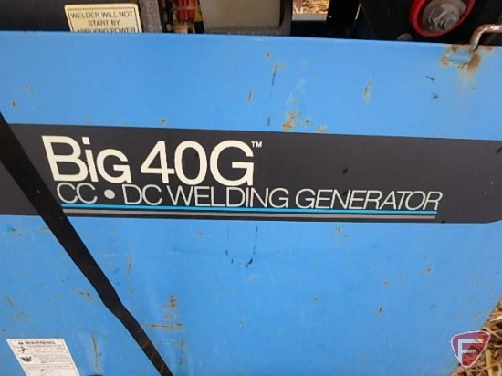 MILLER BIG 40 G WELDER NEEDS MOTOR WORK