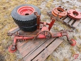 Norton tractor wide front, fits 706, 806 and others with tires and wheels