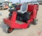Toro 4800 3-wheel riding lawn sweeper, SN: 44044-90102, hydro drive Kohler OHV gas engine, 909 hrs