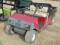 EZ-GO Workhorse model GXT-804 gas 2WD utility vehicle, fixed metal box, SN: A24482