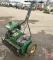 John Deere walk behind verticut greens mower