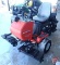 Jacobson Greens King IV tri-plex 2WD gas reel mower, with rolling head attachments, 3,913 hrs