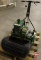 John Deere walking greens mower with collection basket, SN: M00022G912031