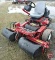 Toro 3100 Greensmaster 3WD gas reel mower, 3 gang, grass collection baskets, 4,506 hrs showing