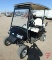 Zone-e 4-seat electric golf car with top, windshield, lift kit and lights, black