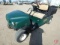 EZ-GO MPT 1200 gas utility vehicle with poly box, no end gate, green, SN: 2625994