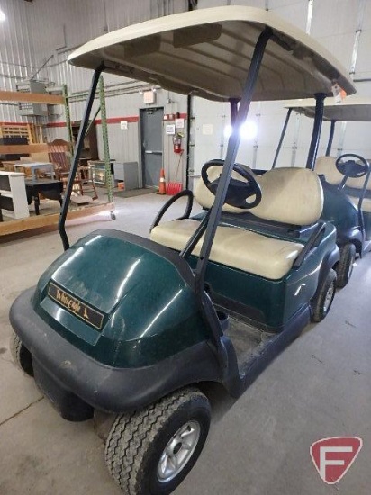 2014 Club Car Precedent electric golf car, green, with roof