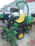 2012 John Deere 2500B tri-plex fairway mower, 2,308 hrs showing, 6 blade reels, Kawasaki gas engine