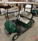 2012 Yamaha electric golf car, green, with top, SN: jw9-203623