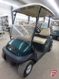 2014 Club Car Precedent electric golf car, green, with roof, windshield