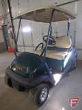 2014 Club Car Precedent electric golf car, green, with roof