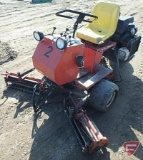 Jacobsen Greens King IV diesel 2WD greens mower, 1,442 hrs showing