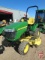 2006 John Deere 2305 diesel 4X4 MFWD compact utility tractor with 62