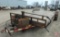 2010 Load Trail tandem axle trailer with 18'+2'X83