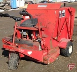 Olathe self propelled sweeper with collection system, needs engine