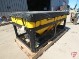 Snow Ex skid mount salt/sand spreader with lights