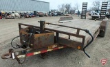 2010 Load Trail tandem axle trailer with 18'+2'X83