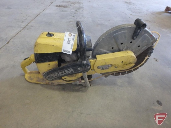 Wacker BTS1035L3 cutoff saw, SN: 5838244