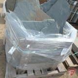 Pallet of Bluestone Flagstone landscaping paving stone