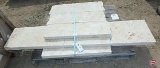 Pallet of Travertine treads landscaping paving stone