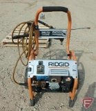 Ridgid 3000 PSI portable power washer, model RD80704, SN: AP279247, with Subaru engine, SN: T1507740