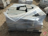 Pallet of Bluestone wallstone landscaping paving stone