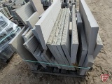 Pallet of Sandstone treads landscaping paving stone